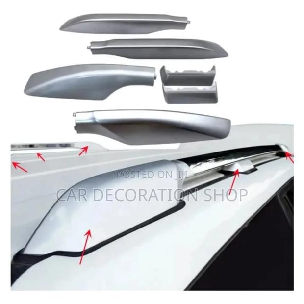 Prado 120/150 Silver Roof Rails Replacement End Cove (Per Pc