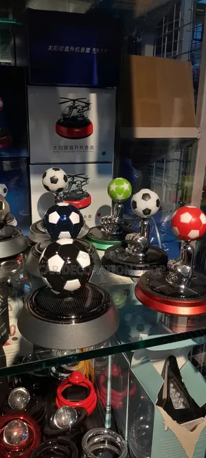 Ball Designed Colored Solar Powered Rotating Air Freshener