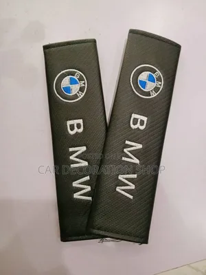 Classy BMW Cars 2pc Seat Safety Belt Pad