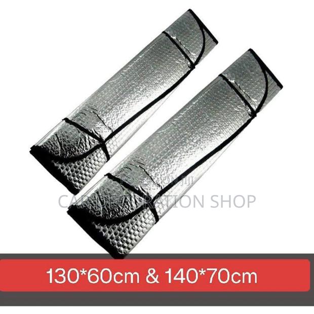 Sunshade Dashboard Shiny Cover for All Car Models - thumbnail 2