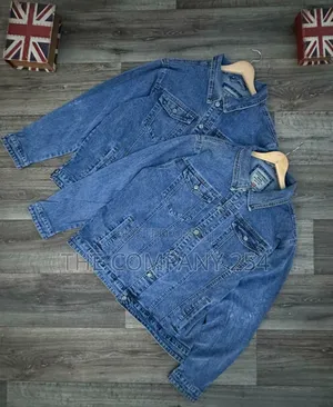 Quality Heavy Unisex Denim Jeans Long-Sleeved Jacket