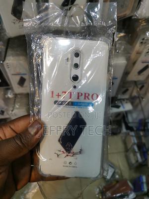 Spinzzy Back Cover for Oneplus 7t Pro (Transparent, Shock - thumbnail 2