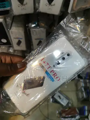 Spinzzy Back Cover for Oneplus 7t Pro (Transparent, Shock