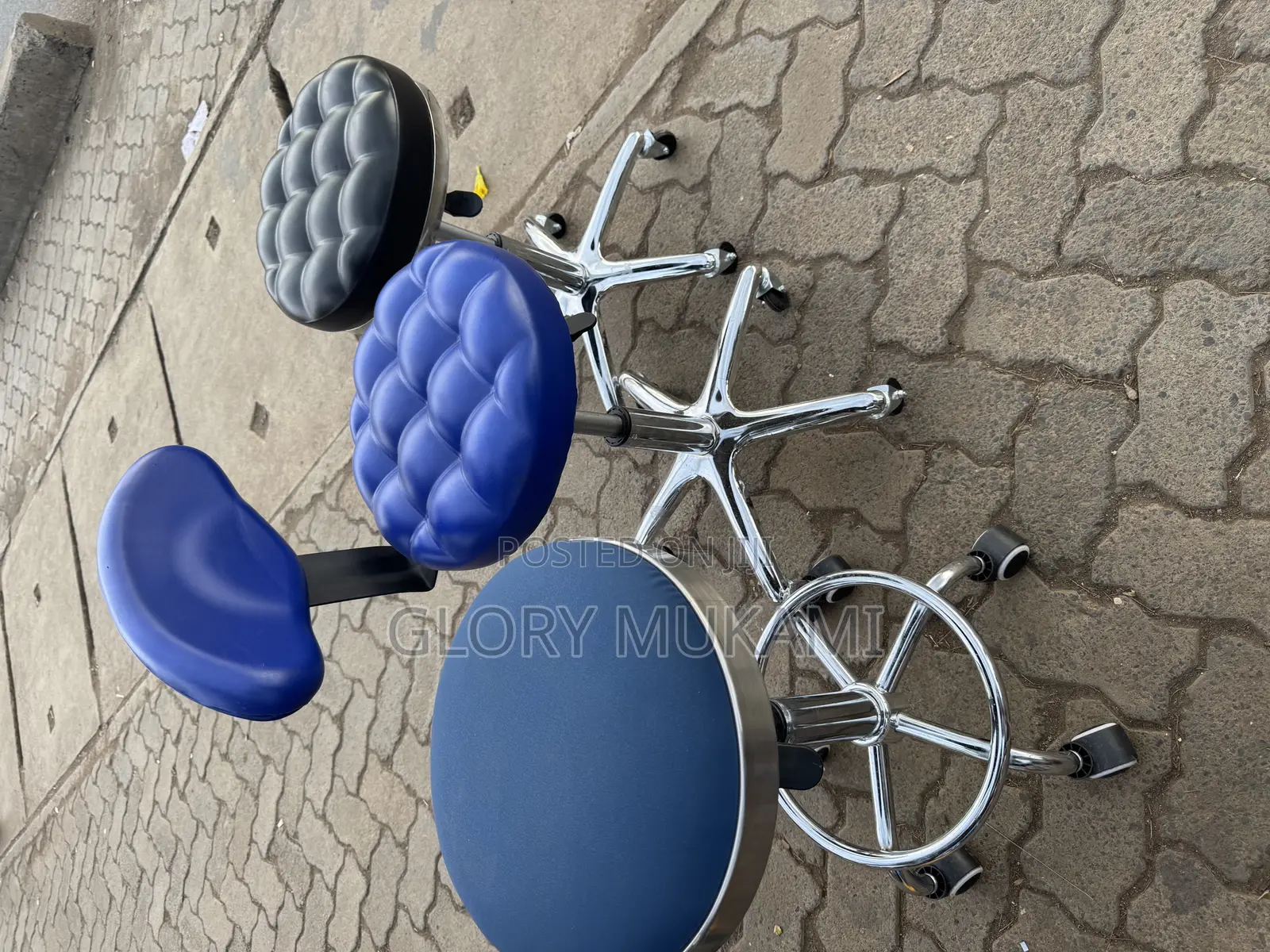Pedicure Wheels Stool Chair