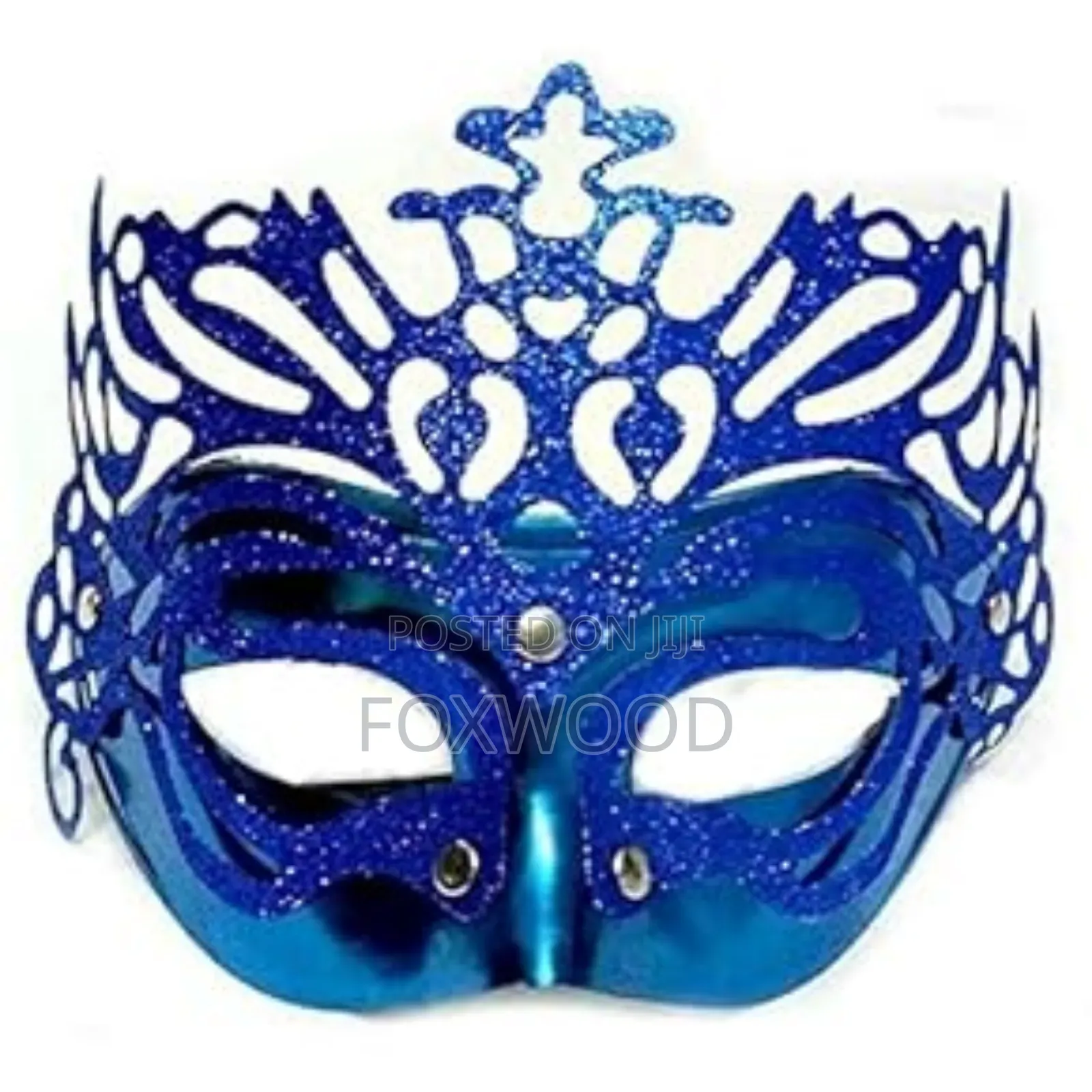 Shiny Glittery Party Face Masks