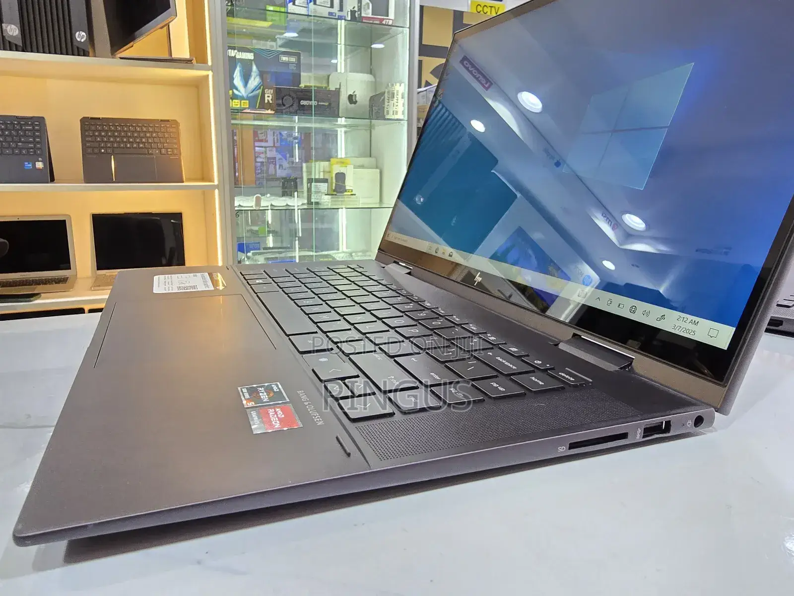 Laptop HP Envy X360 15t 16GB AMD Ryzen 5 SSD 256GB