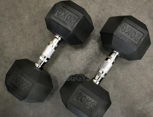 20kg Hexagonal Dumbell