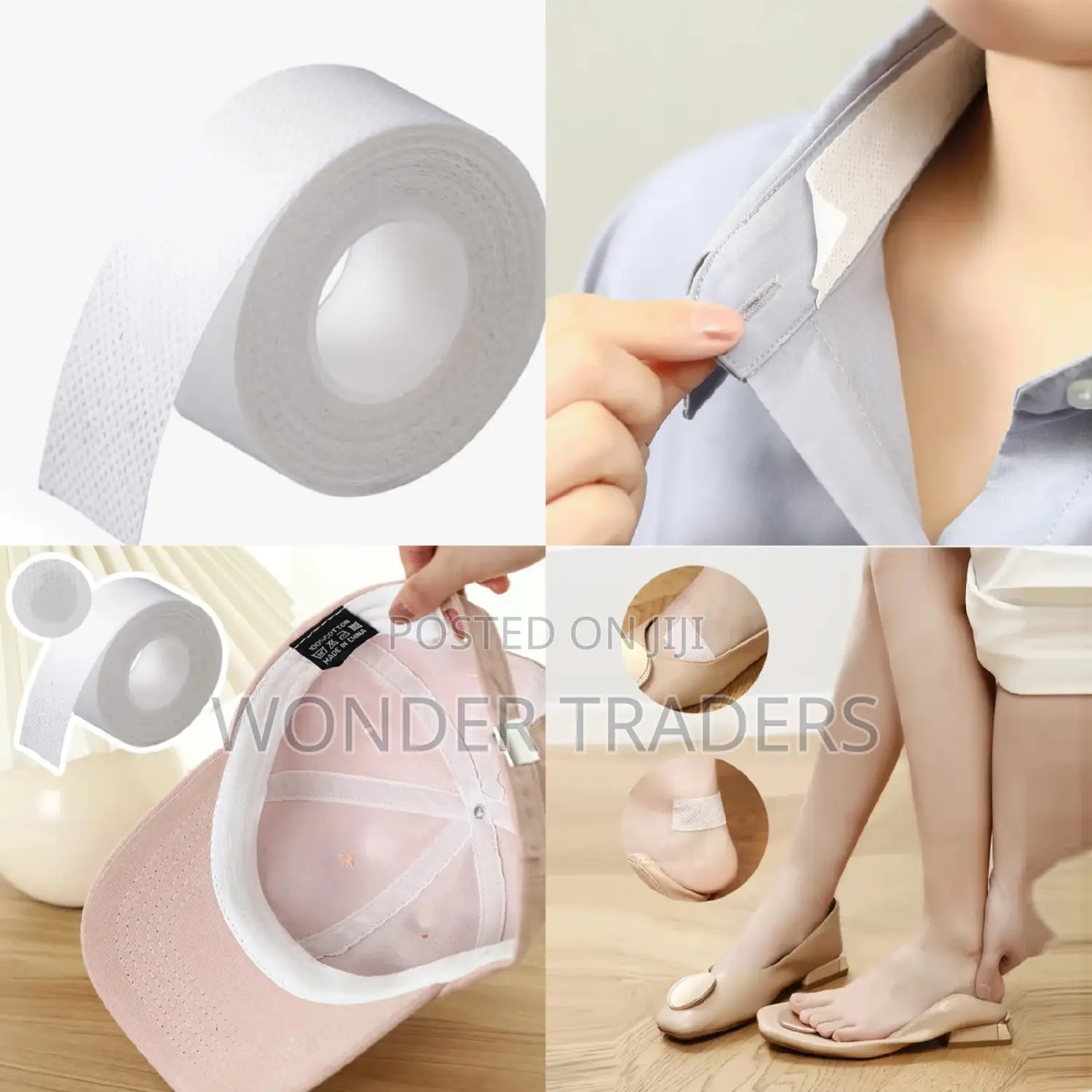 5m Rolled Sweat-Absorbent Tape Hat Shirt Collar