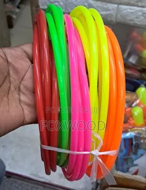12 PCS Multicolor Plastic for Ring Toss 15cm