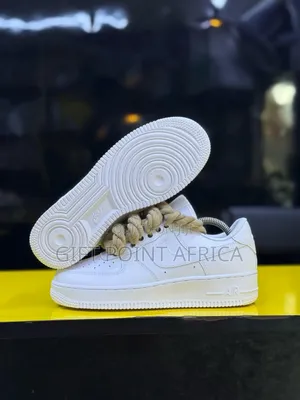 The Nike Airforce 1 Rope Lace “Latte “