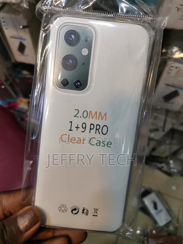 Luxury Shield Back Cover for Oneplus 9 Pro (Transparent,