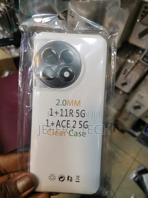 Ms-Shield Back Cover for Oneplus 11r, Transparent - main view