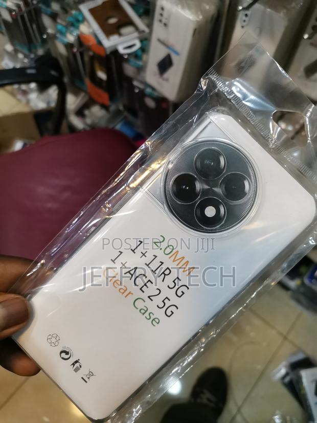 Ms-Shield Back Cover for Oneplus 11r, Transparent - thumbnail 3