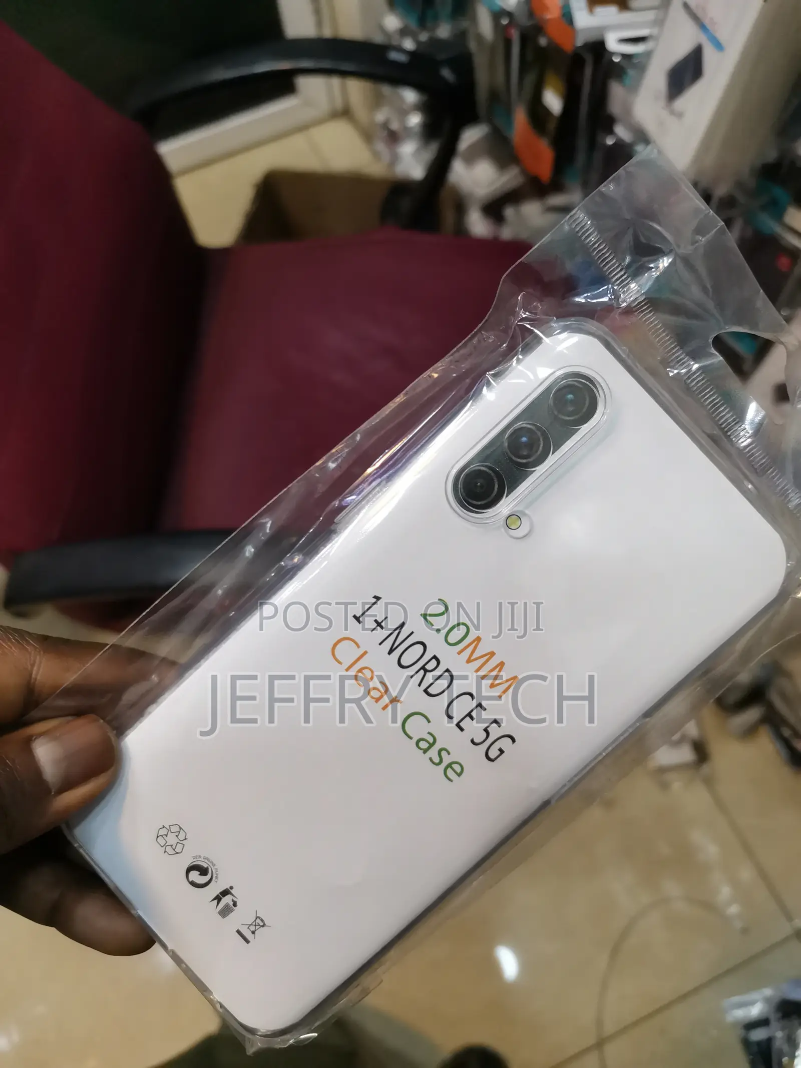 Itrusto Back Cover for Oneplus Nord Ce 2 5gtransparent Back