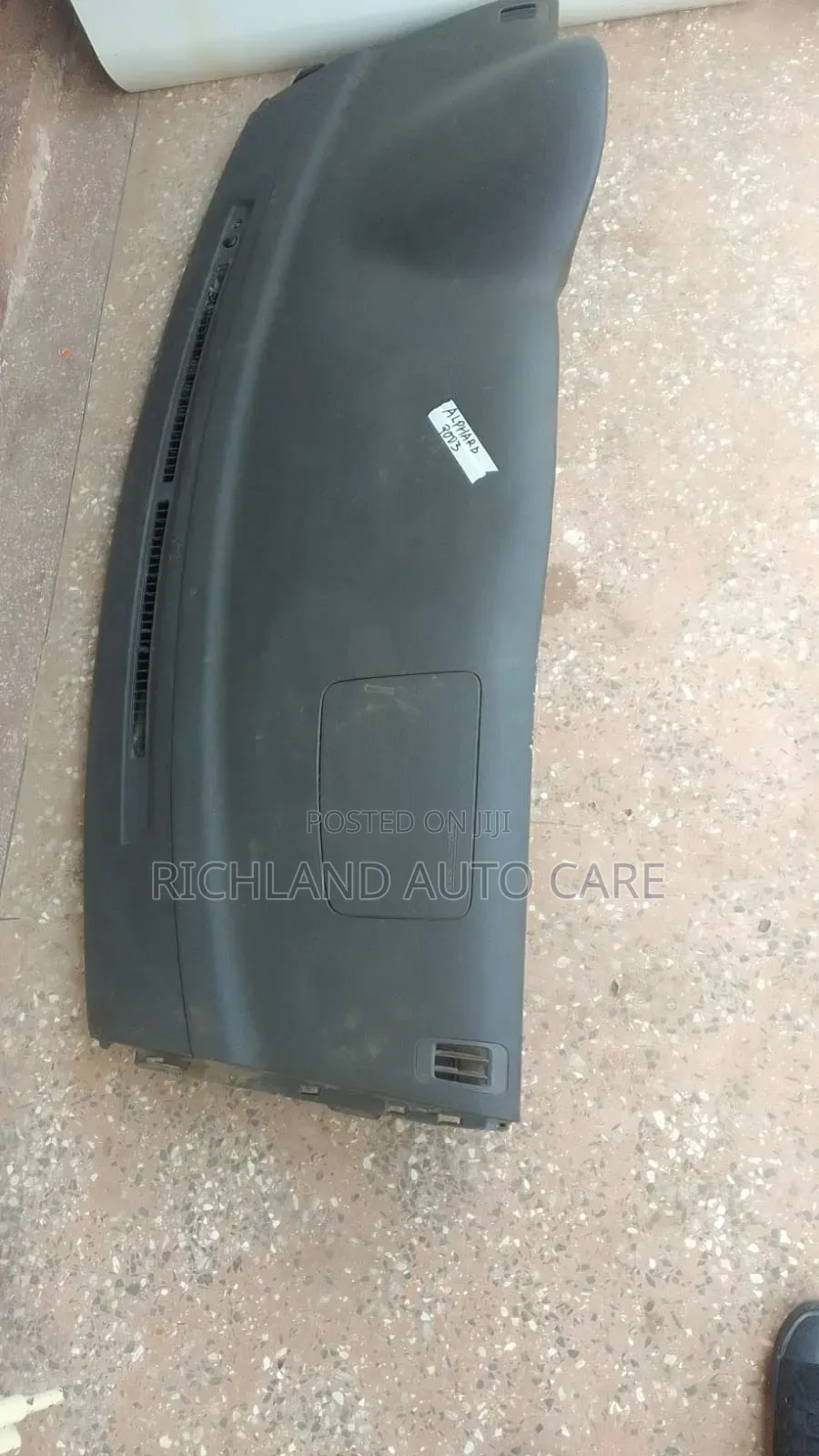 Dashboard for Alphard