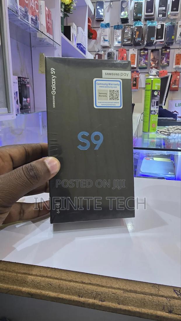 New Samsung Galaxy S9 64 GB Black - thumbnail 3