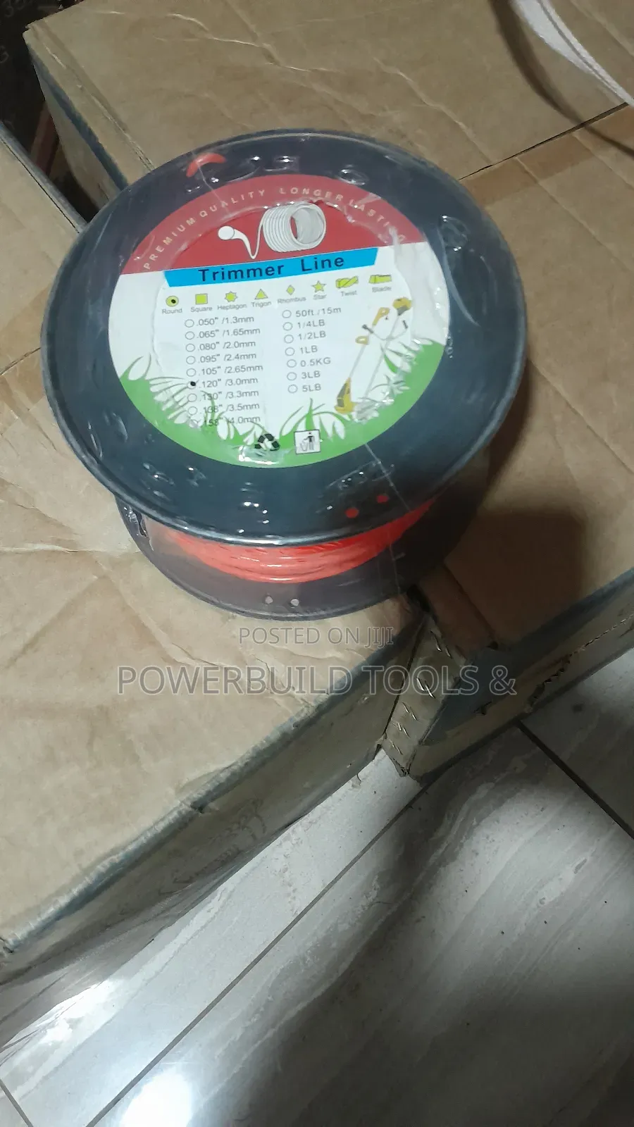 3.00mm by 100metres Trimmerline Brushcutter
