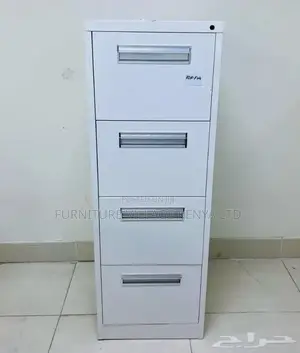 Cabinets:Four-Drawer Organizer Steel Frame for Office