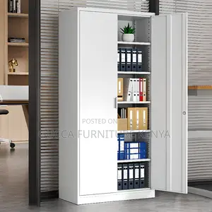 Cabinets:Heat Resistant 2-Wide Steel Supplies Cabinet