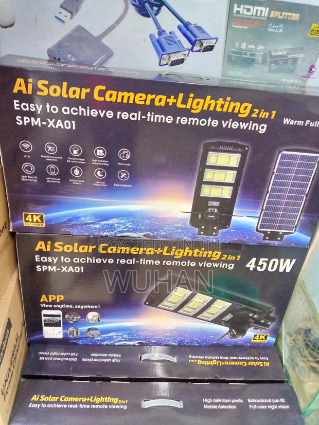 Ai Solar 4g Camera Street Light - thumbnail 2