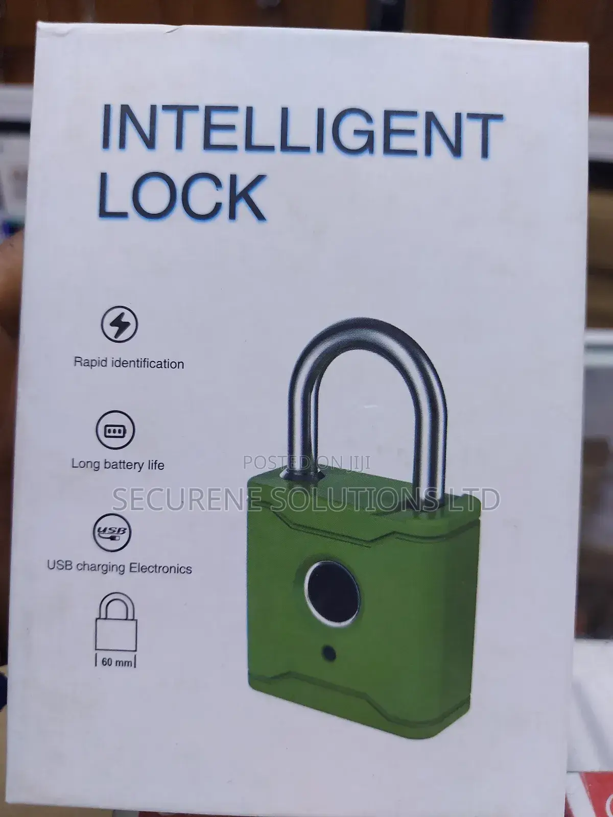 Raplink Smart Fingerprint Padlock