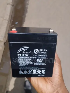 12v by 5 Ah Batter Ritar Replacement