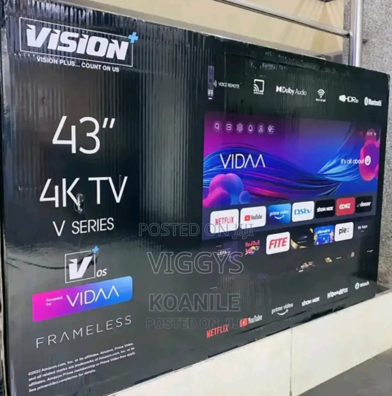 Vision 43 Inches Smart Android Tv