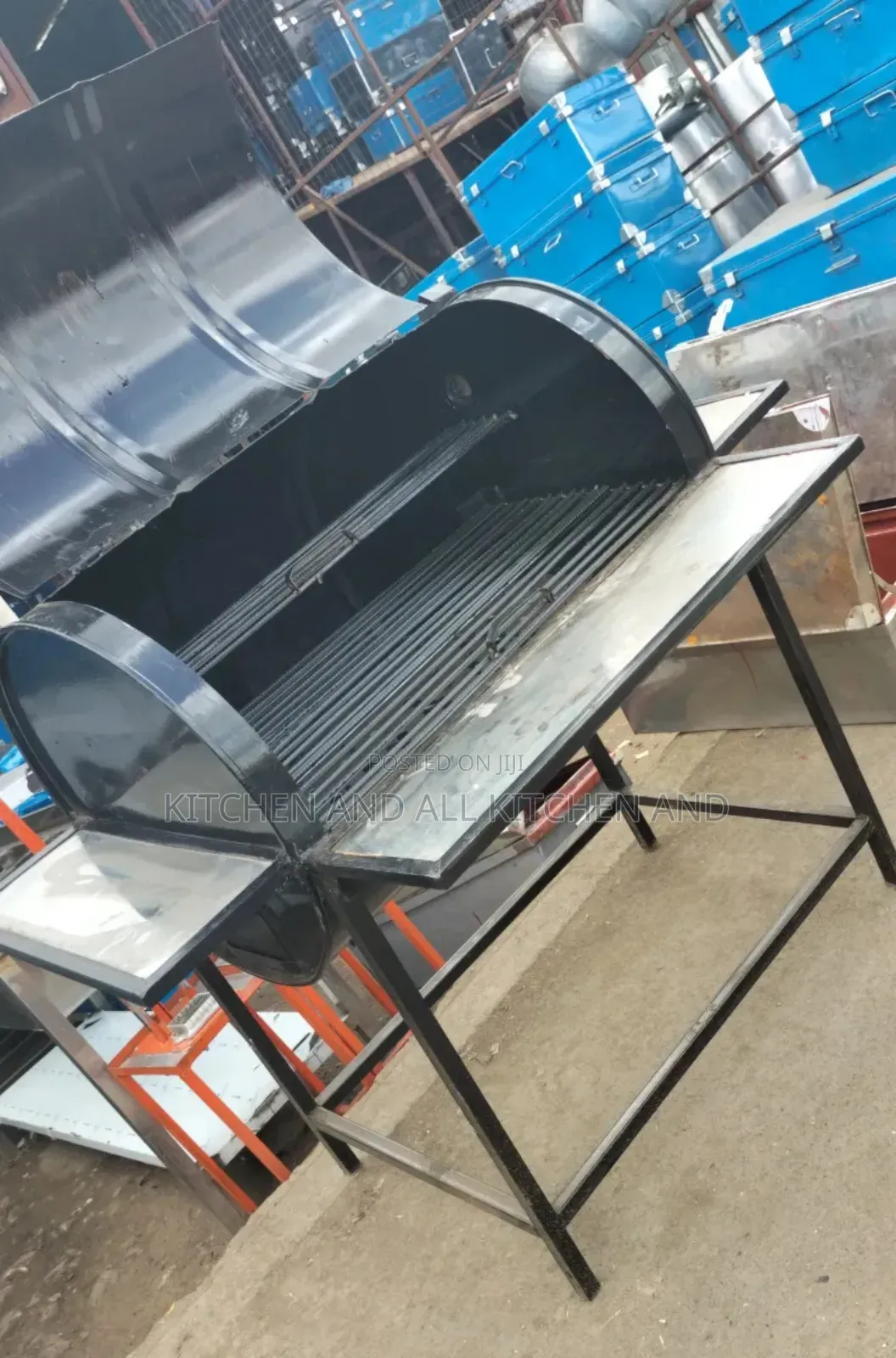 Top World Enclosed BBQ Nyama Choma Grill