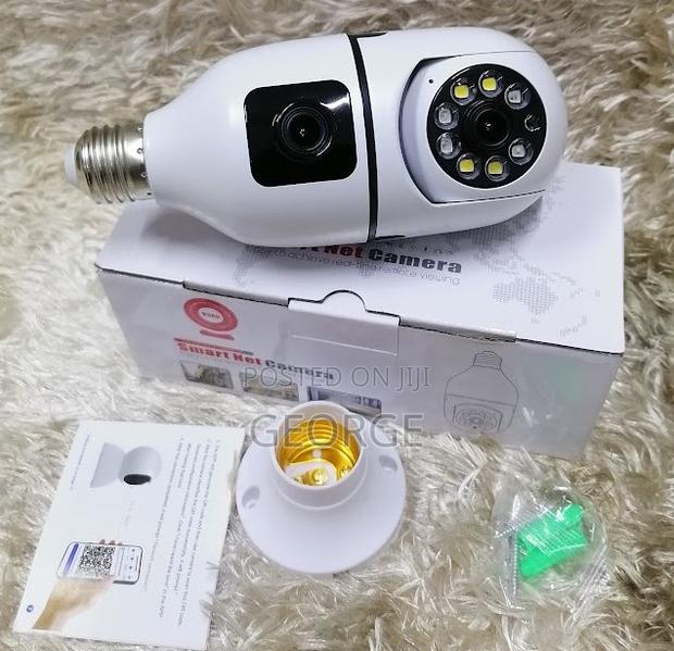 New 1080p Dual Lens Bulb PTZ Camera