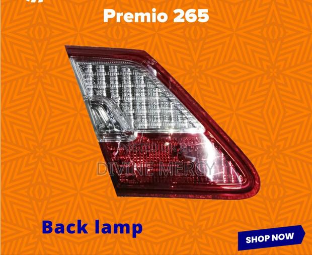 Premio 265 Back Lamp Boot Lamp - main view