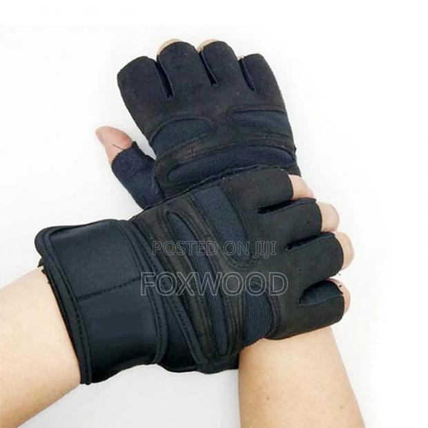 Gym Gloves With Waist Wrap (Pair) - thumbnail 8