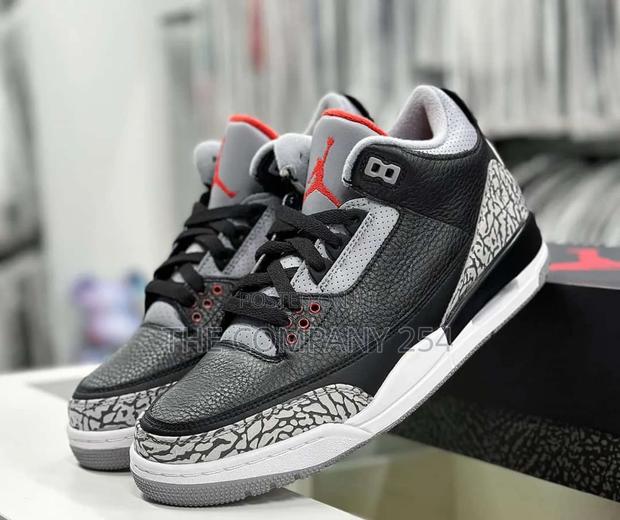 Quality Leather High Cut Nike Jordan 3 Available - main view