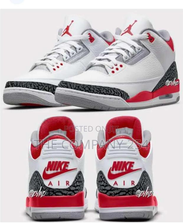 Quality Leather High Cut Nike Jordan 3 Available - thumbnail 3