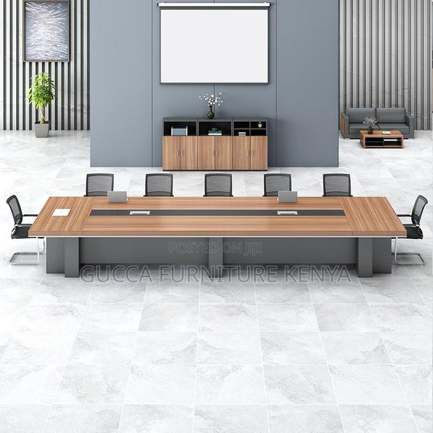 Boardroom Tables:3 Meters Space-Saving Design Meeting Table - main view