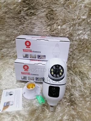 Restocked Dual Lens Bulb PTZ Camera V380 1080p. - thumbnail 2