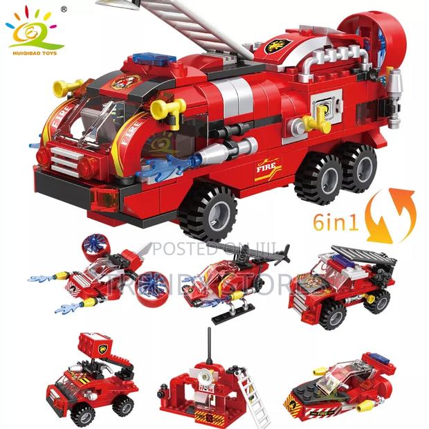 Fire Brigade Building Bricks - main view