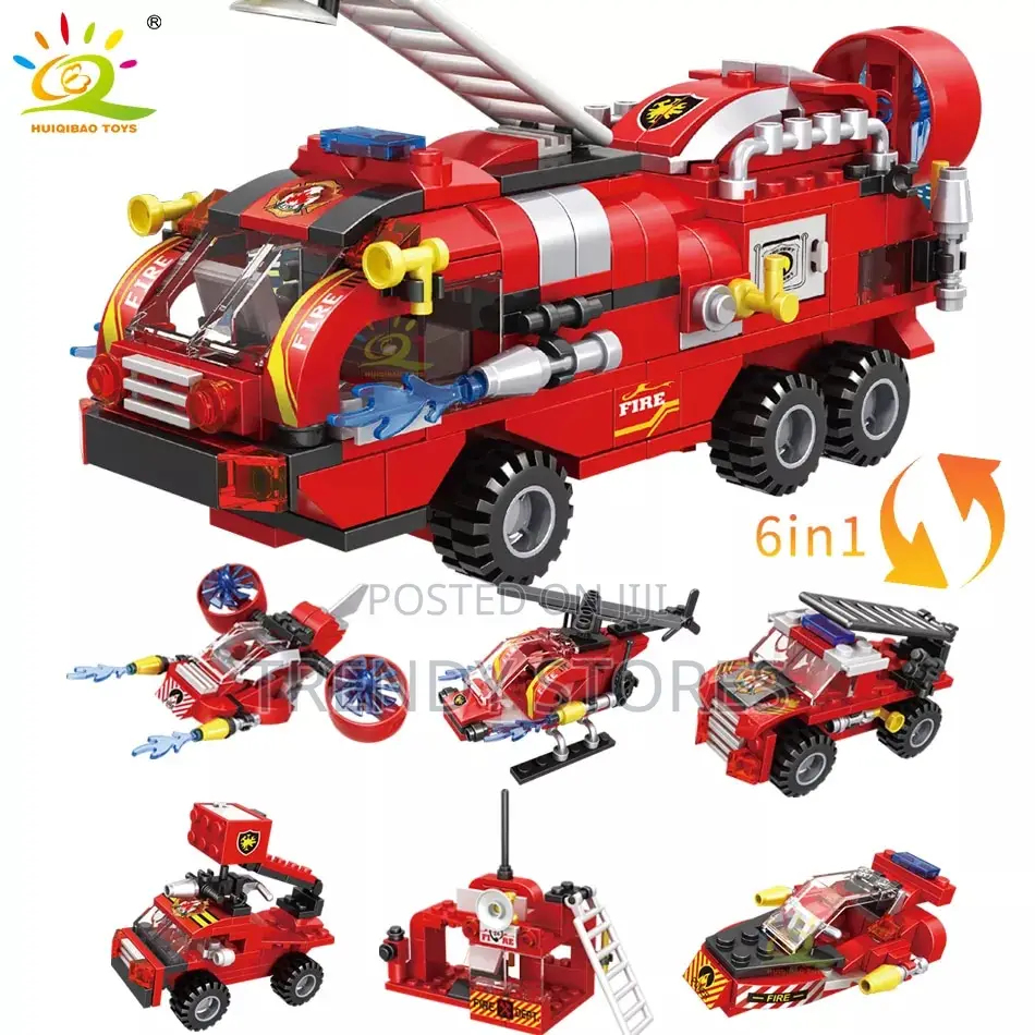 Fire Brigade Building Bricks