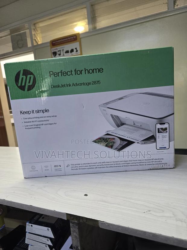 Hp 2875 A4 Color Inkjet All-in- One Printer