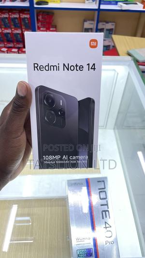 New Xiaomi Redmi Note 14 128 GB Black - main view