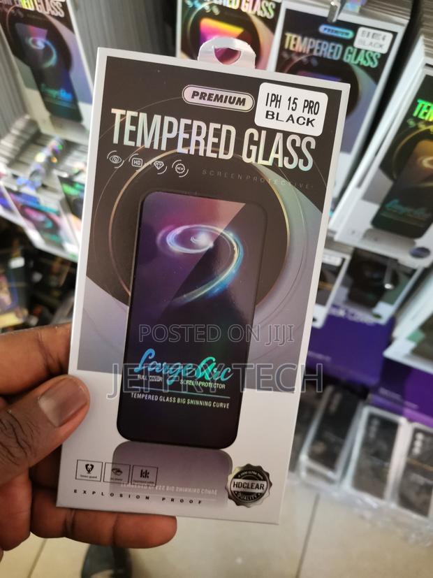 Mothca Privacy Screen for iPhone 15 Pro for Tempered Glass - main view