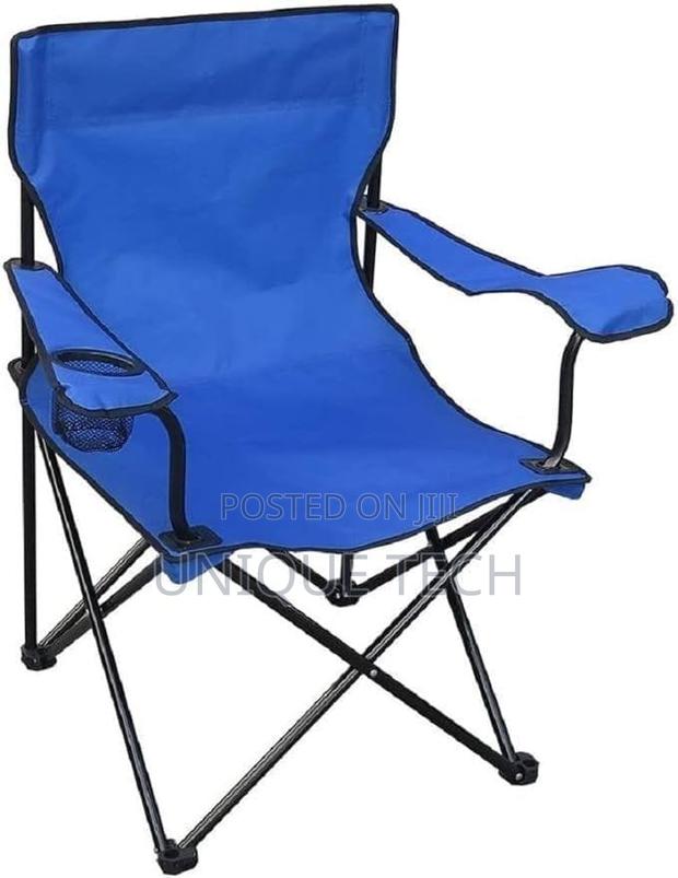 Outdoor Camping Folding Chair - Blue - main view