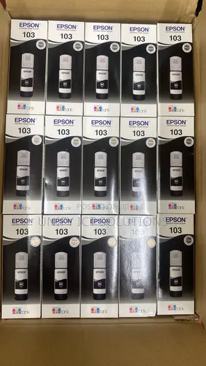 103 Black Epson 103 Black Original Ink