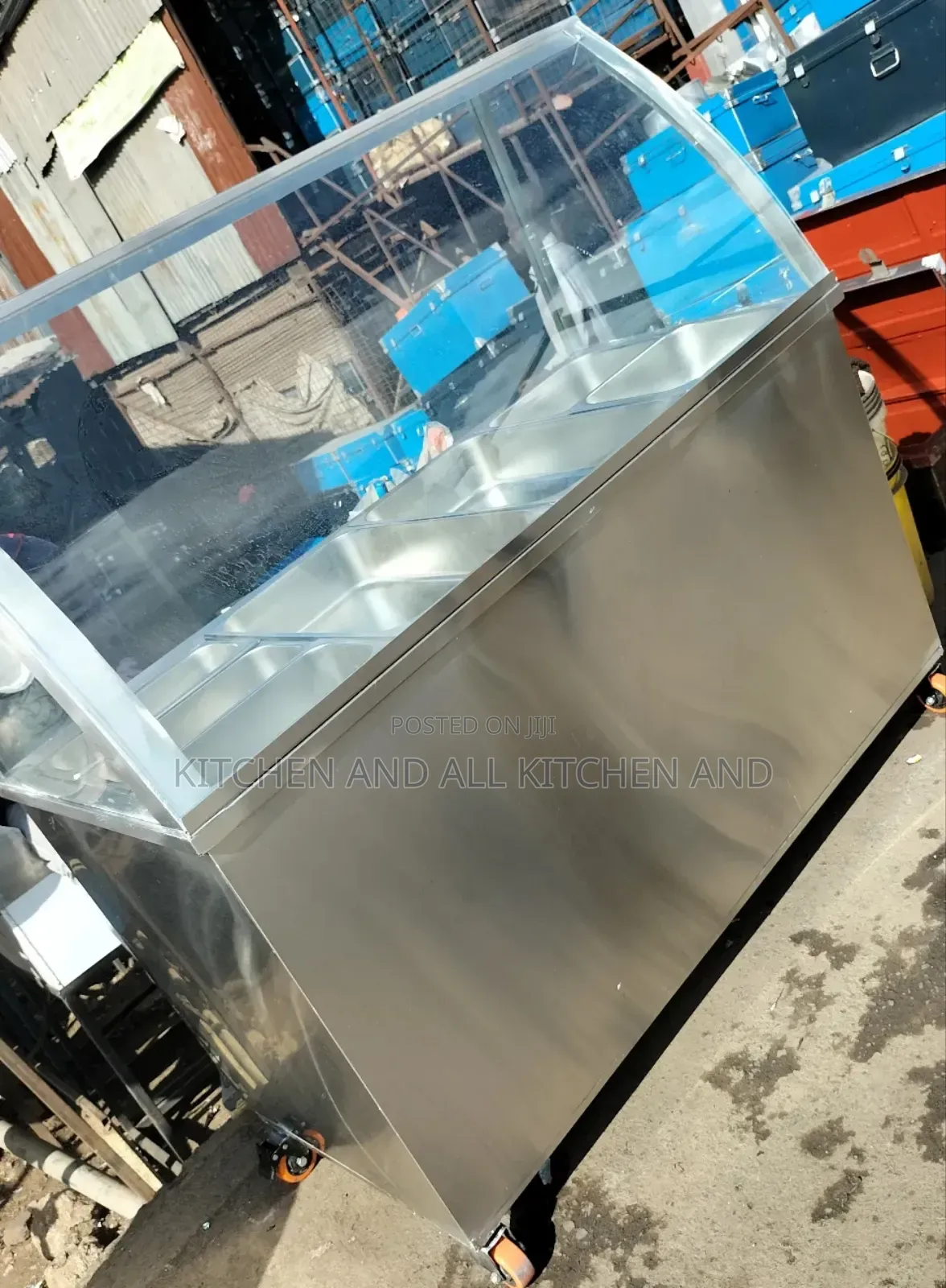 Stainless Steel Food Warmer With Curved Display