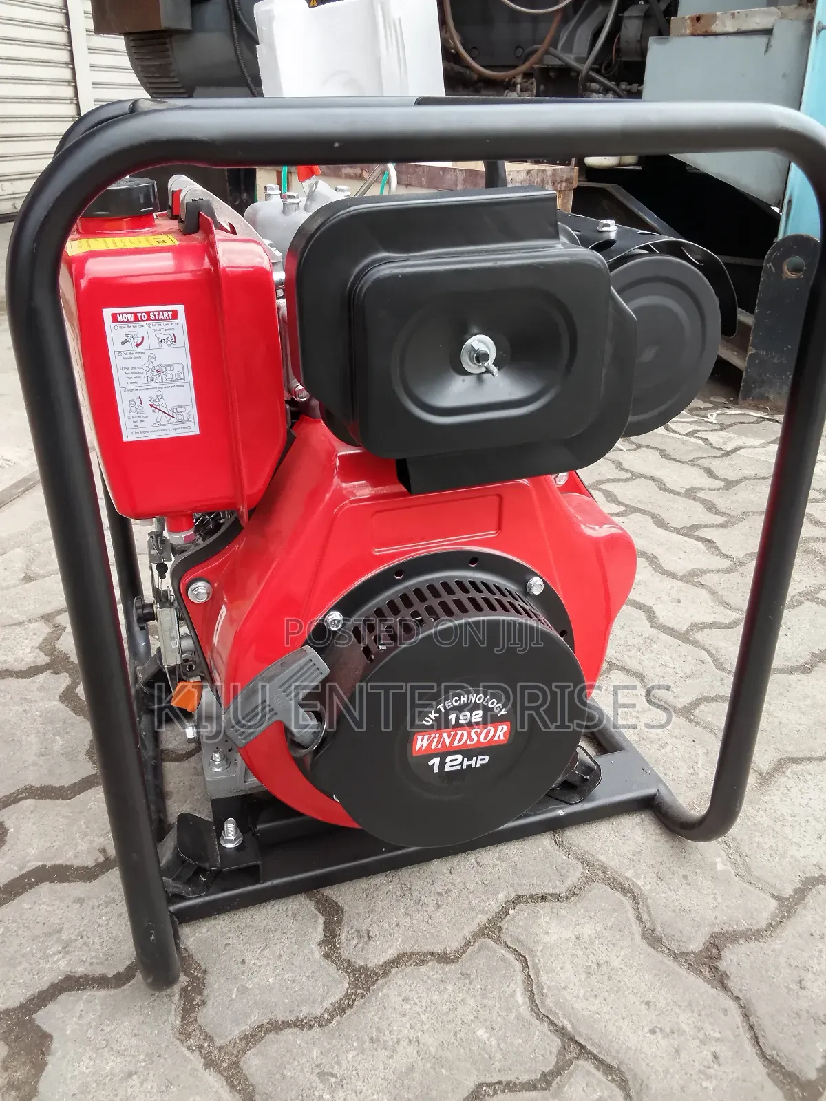 Windsor Brand Water Pump Diesel Powered