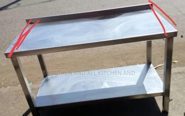 Stainless Steel 4x2ft Kitchen Working Table