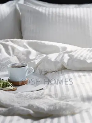 Stripped Binded Duvet Set
