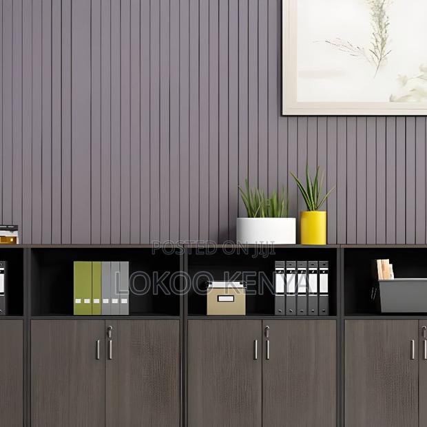 Office Cabinet: 2- Door Storage Wood Office Cabinet - thumbnail 4