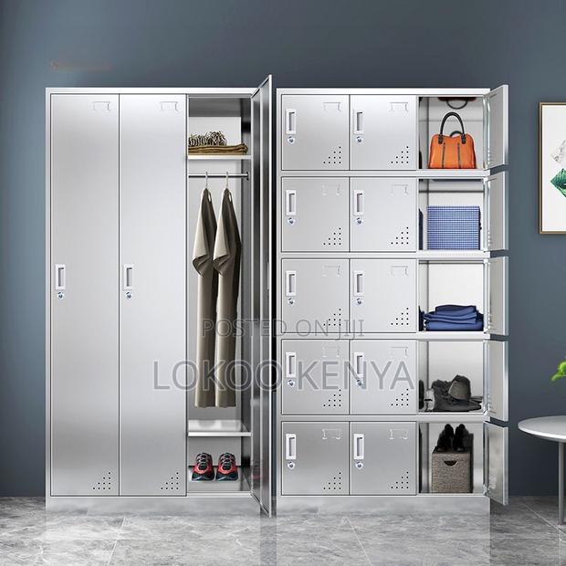Office Cabinet: 6-Locker Office Storage Cabinet - thumbnail 5