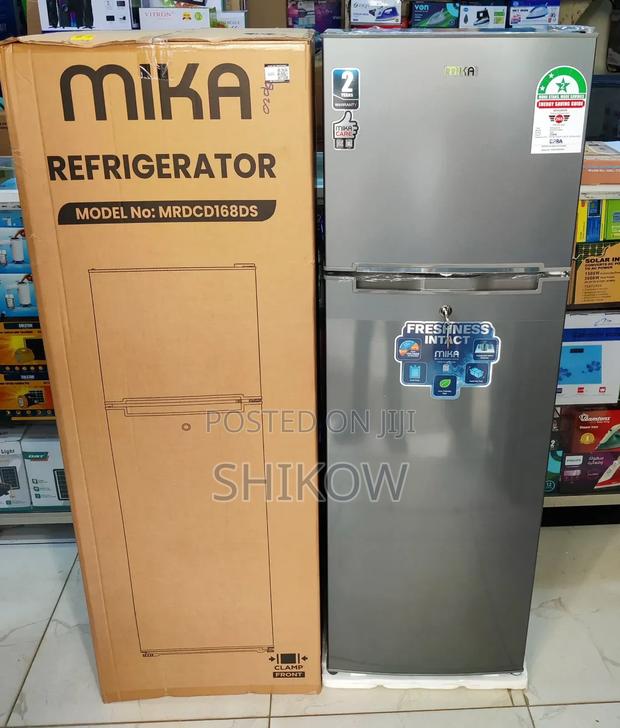Mika 168litres Double Door Refrigerator - main view