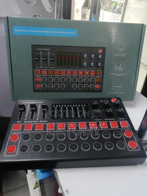 Professional Digital Sound Card - main view